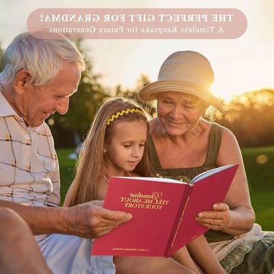 Vertel het verhaal van je leven: 260+ vragen voor grootmoeder, herinneringen, dagboek, cadeau voor verjaardagen, Moederdag en Kerstmis