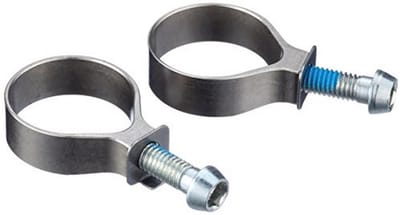 Unisex Volwassen Versnellingsschakelaar Set - Klemset en Hendel Clips - Zilver - One Size