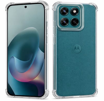 ChiGuard Hoesje Geschikt voor Motorola Moto G87 Hoesje - Shock Proof Case – Cover Transparant