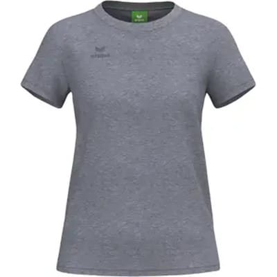 Erima Cmpt 3 Wings T-Shirt Dames - Grijs Gemeleerd | Maat: 34