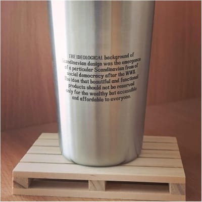 Houten Pallet Coaster - Onderzetter Hout - Dranken Beschermen - Mini Pallet Design - 11.5 x 7.5 cm - Houtkleur