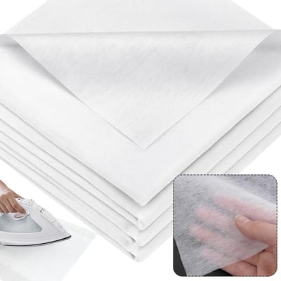 Strijkvlies voor versterking, 1x1 m, 35 g/m², opstrijkbaar, geschikt voor wasbeurt tot 40 °C