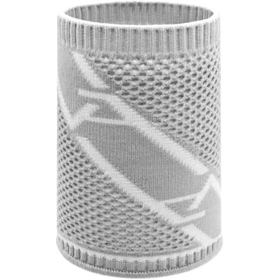 Manchon de soutien du poignet Aolikes Élastique Respirant Tricoté Genouillère de Compression pour Tennis Gym Sport Soulagement de la Tendinite L white