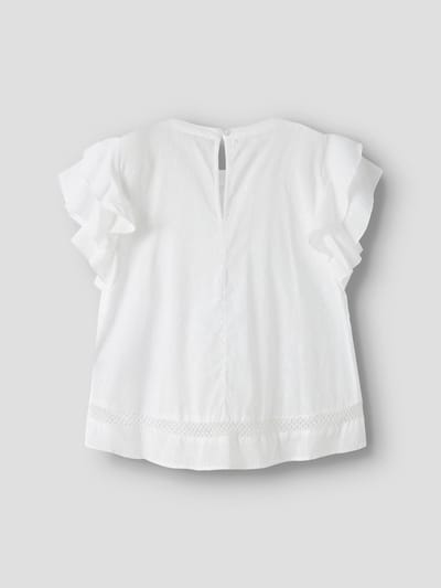 Name it blouse meisjes - wit - NKFfaride - maat 110/116