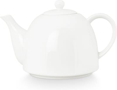 vtwonen - Basic - Theepot - Wit - Porselein - Servies - 1,8l