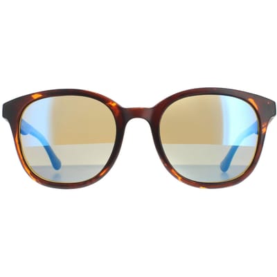Serengeti ronde dames satijn schildpad blauw 555 nm gepolariseerde mara zonnebril
