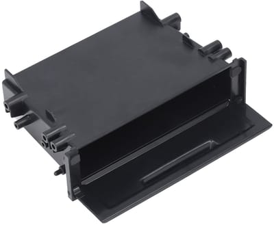 Dailygoody 1DIN Autoradio Opbergdoos - Auto Organizer - Zwart - Multi Toepassing - Universele Innerlijke Organizer - Geschikt voor Mitsubishi...