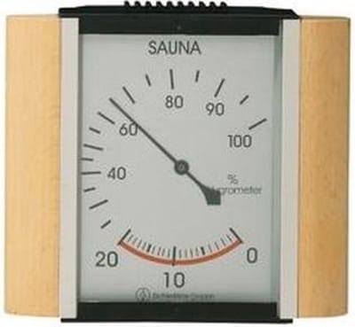 'DrFriedrichs' Sauna Hygrometer luxe (13cm)