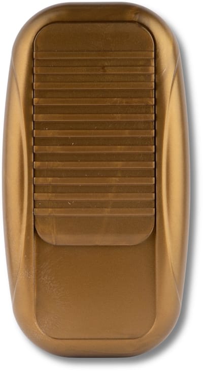 12V led vloerdimmer met geïntegreerde driver 1-25W in goud / brons - Tradim 611084