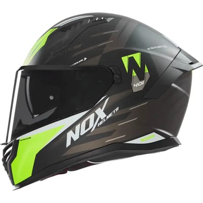 Volle motorhelm Nox N401 Crower
