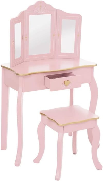DailySupplies® Kaptafel Kind - Make up Tafel voor Meisjes - Schminktafel - Roze