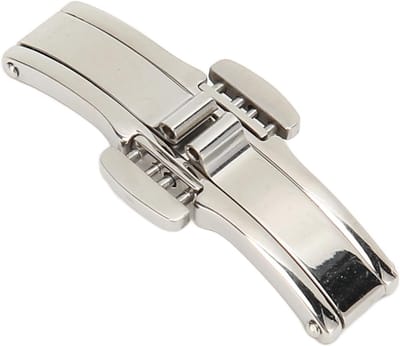 Vlindersluiting Roestvrij Staal Horlogeband Gesp - Vervanging voor Keramische Horlogeband - Accessoire - Universele Maat 19mm - Duurzaam en Stijlvol