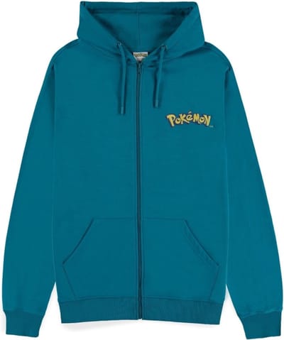 Pokémon Relaxo Vest met capuchon turquoise XL