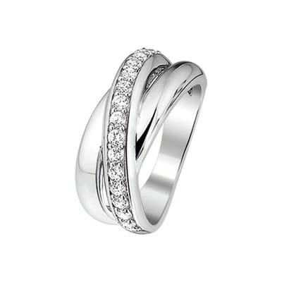 Zilveren Ring zirkonia - 1314779