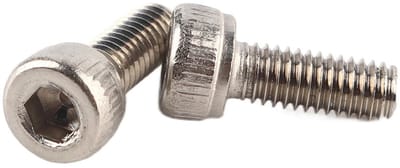 Dailygoods- Cilinderkop Bout 100st - M3 Schroeven - Roestvrij Staal - Zeshoekig - Corrosiebestendig - Voor Meubels en Apparatuur