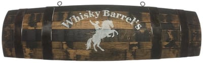 ManCave / Wandschild "Whisky barrel's"/ Cadeau / Mannen / Verjaardagscadeau / Gift