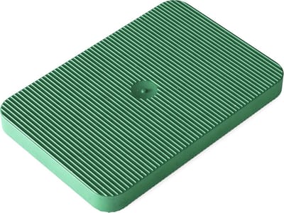 Kunststof Onderlegplaatjes Groen 60x40mm voor Montage en Egalisatie - 250 Stuks