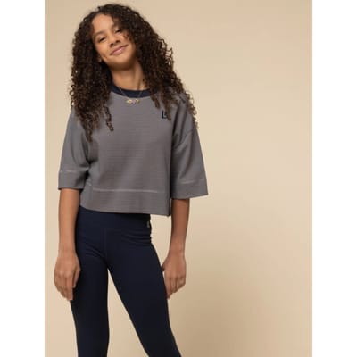 LOOXS 10sixteen Meisjes T-Shirt - Maat 128 in de kleur Blauw van 94% COTTON 6% ea - 2531-5405-933