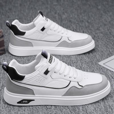 Werkschoenen voor de lente Nieuwe waterdichte leren tienerschoenen voor heren Veelzijdige casual sportieve trendy schoenen voor de zomer 44