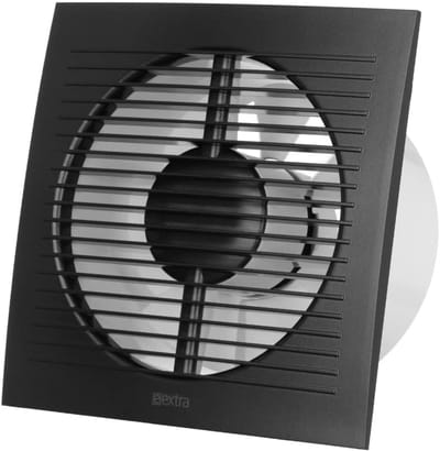 Wandventilator 125 mm met Timer voor Keuken, Toilet en Badkamer
