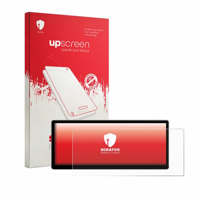 upscreen - Screenprotector voor Xtrons QWBX24CCB12E92 - Folie Beschermfolie transparant