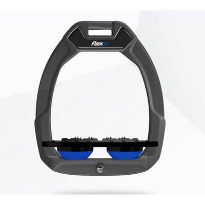 Plat Ultra Grip Veiligheidsbeugels Grafiet/Zwart/Blauw Flex-On Safe-On