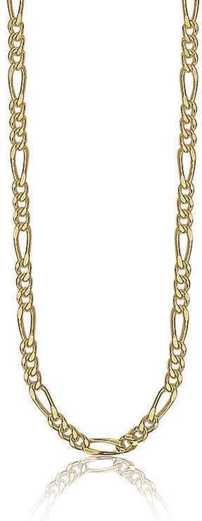 Montebello Ketting Figaro - 925 Zilver Verguld - 40cm - 1mm