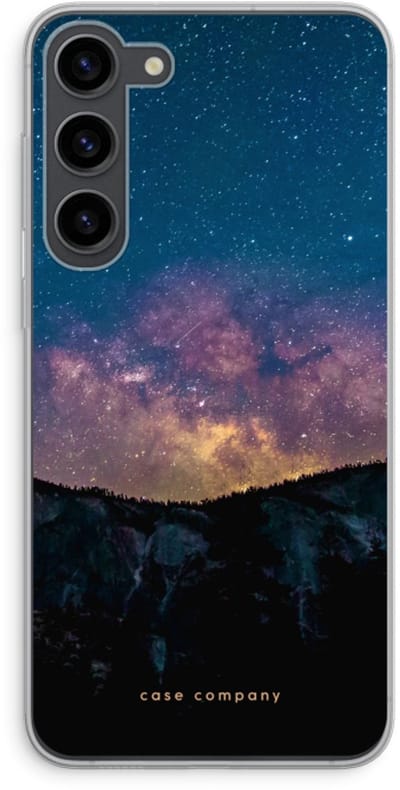 Case Company® - Hoesje geschikt voor Samsung Galaxy S23 Plus hoesje - Travel to space - Soft Cover Telefoonhoesje - Bescherming aan alle Kanten en Schermrand