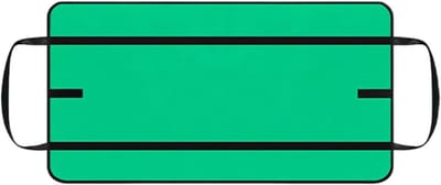 Houtblokkendrager - Houttas Handvat - Brandhout Transport - Verstelbare Bovenriem - 100x50x1cm - Groen