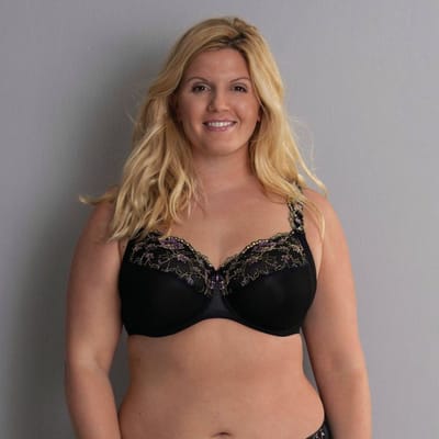 RosaFaia Beautyfull Colette Beugel Bh 5249 Zwart - maat EU 75F / FR 90F