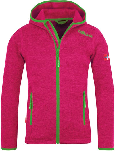 Trollkids Jondalen Xt Jas Groen,Roze 116 cm Meisje
