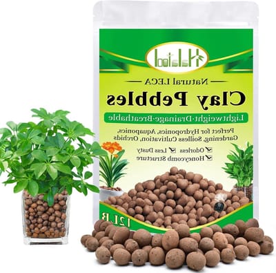 Plantaarde Kleikorrels - Hydrocultuur Medium - Planten Verzorgen - Natuurlijk Ademend Materiaal - 54 kg - Bruin
