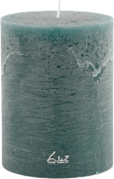 Rasteli Luz Your Senses Stomp Kaars Groen-Atlantic Deep D 10 cm H 13 cm