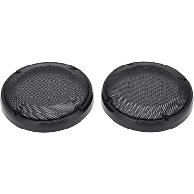 Motorluidspreker Gaas Afdekking Grille Zadelkoffer Deksel Motors Audio Accessoire Vervanging voor Touring zwart