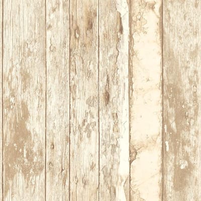 Dutch Wallcoverings Vliesbehang sloophout - beige