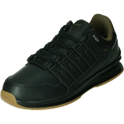 K-Swiss RINZLER GT - Heren Sneakers Schoenen Leer Zwart 08907-097-M - Maat EU 44.5