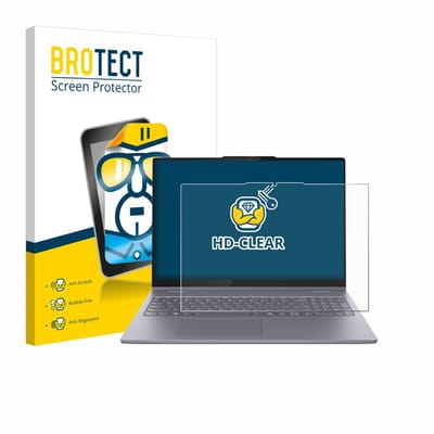 BROTECT - Screenprotector voor Lenovo IdeaPad 5 2-in-1 14AKP10 - Folie Beschermfolie transparant