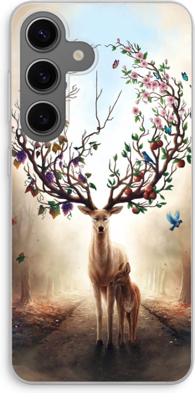 Case Company® - Hoesje geschikt voor Samsung Galaxy S24 hoesje - Seasons Change - Soft Cover Telefoonhoesje - Bescherming aan alle Kanten en Schermrand