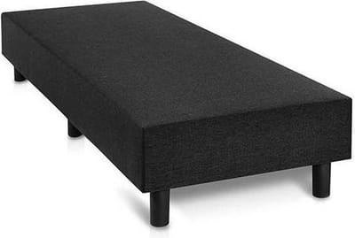 Bed4less Boxspring 80 x 200 cm - Losse Boxspring - Eenpersoons - Zwart