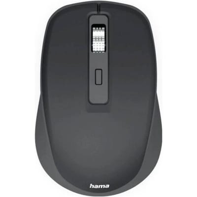 Hama WM-450 - Optische draadloze muis - 7 knoppen - 2.4 GHz RF & BT - Stil - Zwart