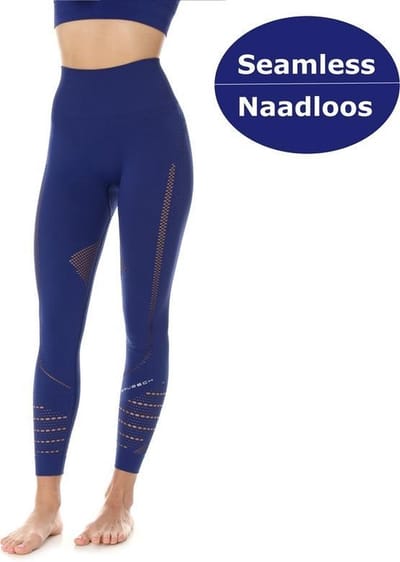 Brubeck Sportlegging Seamless GYM Dames - Functioneel Elegant en Stijlvol - Donkerblauw S