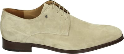 Van Bommel - RAFFA 03.08 - Nette herenschoenenHeren veterschoen - Kleur: Wit/beige - Maat: 41.5