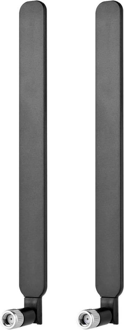 WLAN Antenne - Signaalversterker WiFi - Netwerk Stabiliseren - Omnidirectioneel Signaal - 19 cm - Zwart