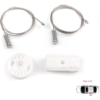 Kit de réparation de lève-vitre arrière gauche BWR1153 pour A4 S4 RS4 B6 B7 8H7 8HE 2002-2009 2 portes CC Cabriolet 8H0839397