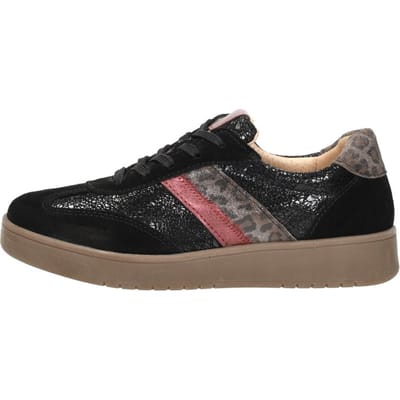 SUB55 Comfort Collection Violet 17 Veterschoenen Laag - Zwart - Maat 42