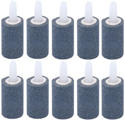 Dailygoods - 10 Stuks 2.5 cm Aquarium Luchtsteen - Luchtbel Diffuser voor Luchtpomp
