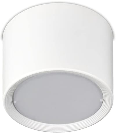 Kwazar Luminaire LED-plafondlamp Opbouwspot Rond ROLI 15W Plafondspot Opbouwlamp Wit Spotlamp Keuken Hal Woonkamer