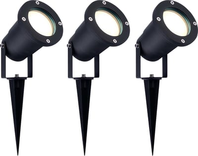 Ledvion - 3X LED Prikspots - IP65 - 5W - 4000K - 1M