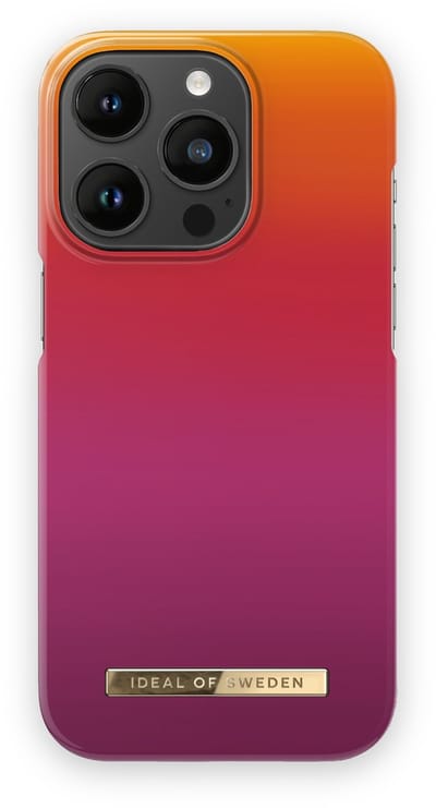 ideal of sweden met magnetische ring case geschikt voor Apple iphone 14 pro vibrant ombre