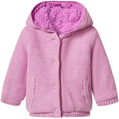 lupilu Gebreid baby vest (Lila, 50/56)
